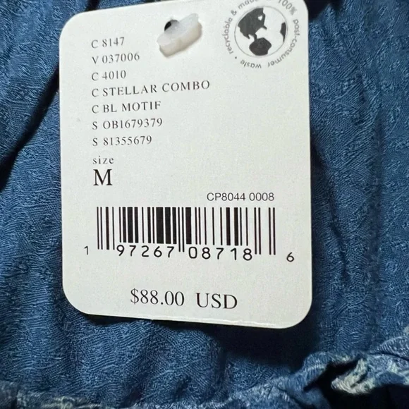 FREE PEOPLE Bali Wild Daisy Slip /
Stellar Combo size Medium - Picture 9 of 14